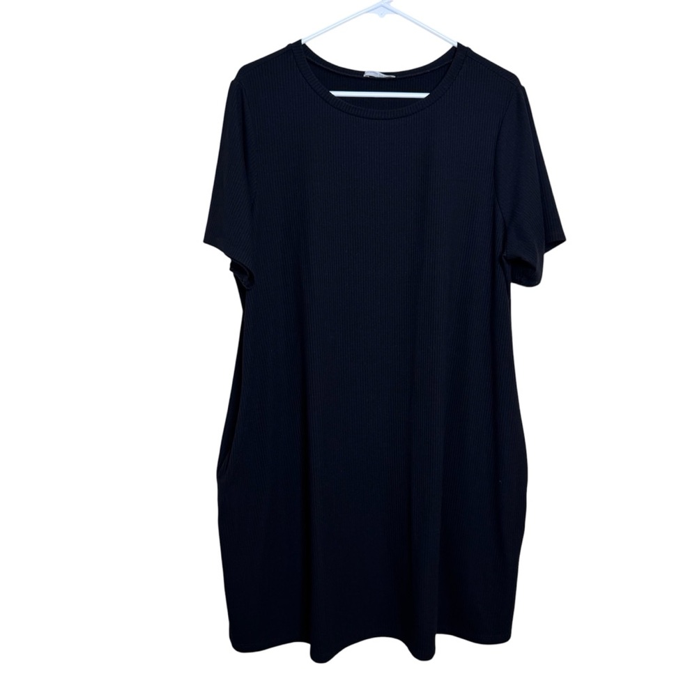Reformation Ribbed T-Shirt Dress